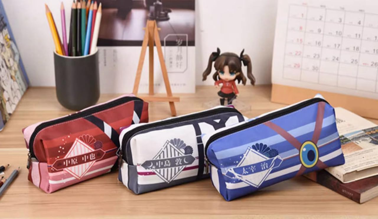 Amazon.co.jp: 文豪ストレイドッグス ペンケース 太宰治 中原中也